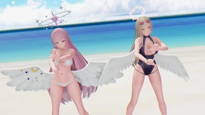 LADY CRAZY (Mika & Nagisa)｜Blue Archive 精美MMD舞蹈