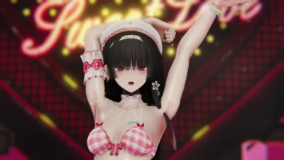 Chisa Peach Parfait loli MMD, sensual hypnotize karya kuchiba_chisa