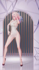 Remiel no Qipao Sensual Montando Touro Caçando a Tecelã no Blender