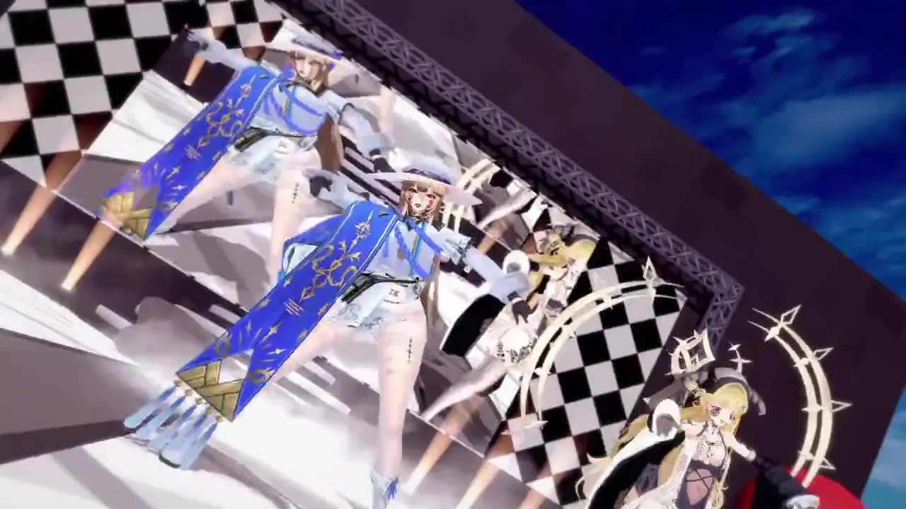 【QOSX換妻】怨仇とフィービーの熱いコスプレダンスCH4NGE！扶她と偽娘指揮官と交換妻の快楽