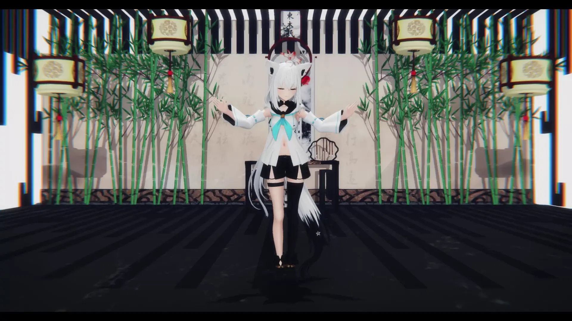 アイシテ/Love Me - 白上吹雪與Mr.KLN羞澀動感舞蹈 | 虛擬偶像