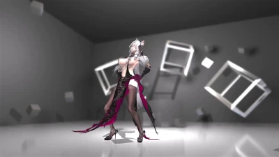 尘白禁区 胧嫣-瑞狐 Dance Up&Down by jeguncima | Snowbreak MMD