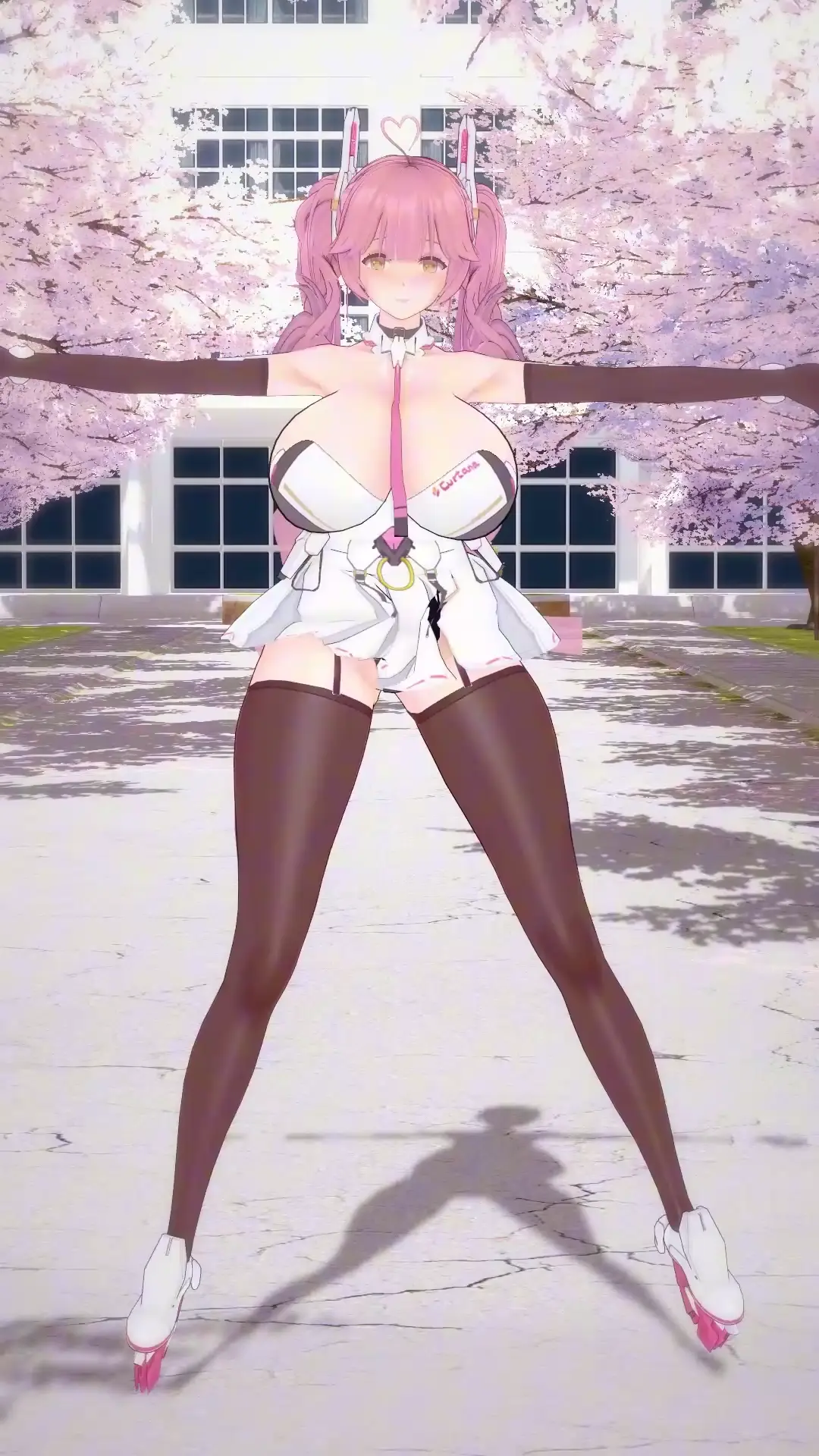 Natsuiro Egao de 1,2,Jump! (Ver. Curta) com 小猫衬衫333 e Seios Grandes Koikatsu