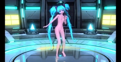 Hatsune Miku เปลือย 1/6 ออกนอกแรงดึงดูด - Project Diva+