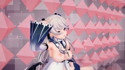 Vtuber❄ kktea Koikatsu Seru Azuma dengan Sentuhan Mesra