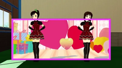 【双〇真美 萩〇雪歩】 ไอดอลซุกซนโชว์สตริปในกรอบสุภาพบุรุษกลับด้าน