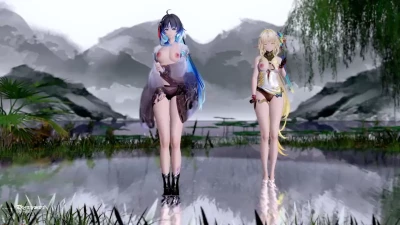 R18 Yangyang x Suisui: Rainbow A al máximo | Koikatsu rickymrx