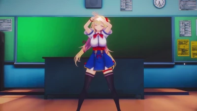 チェリーポップ / 赤井はあと｜poyopoyoの物理ストリップ＆MMD