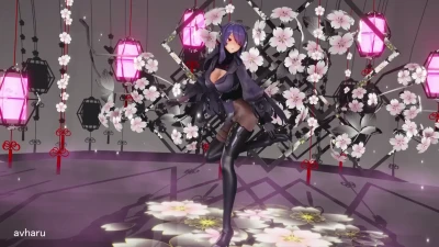 朧 Savage - Avharu โชว์ความเซ็กซี่ใน MikuMikuDance