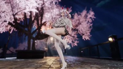 StickySticky【haku】Com 春风不知秋: Animação 3D Blender Super Sexy