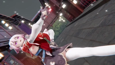 Rein Arrasa no Dance March 7th em MMD Honkai Star Rail!