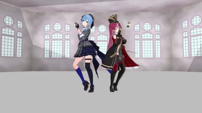 hsmcsisi dan husumrn Chatter Chatter seru oleh JoshTrap209 VTuber MMD