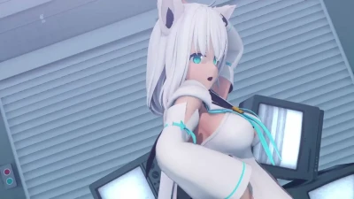 Dokuhebi-ドクヘビ srkmfbk & し〇かみフ〇キ Sexy MMD Dance VTuber