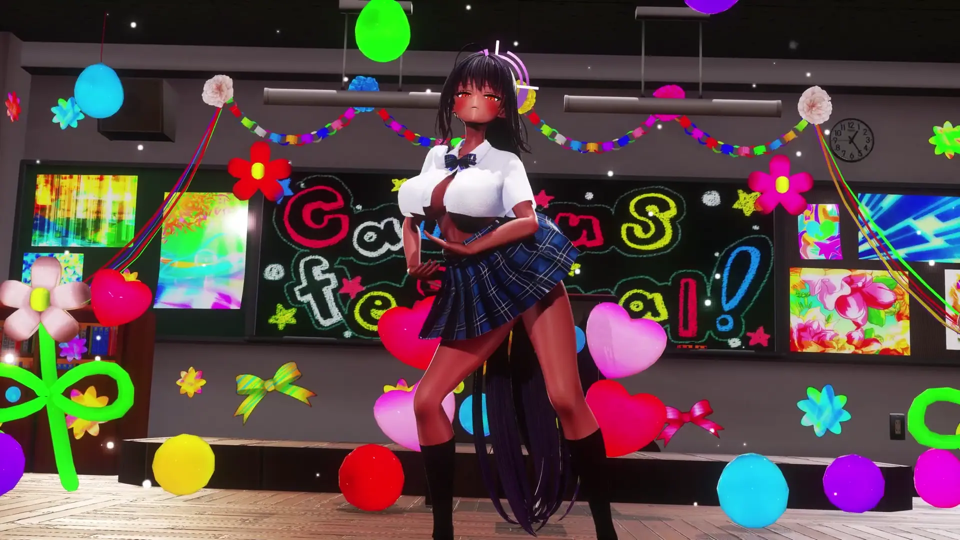 【MMD】Kakudate Karin 'Tell Me' Dance by lide | Blue Archive