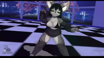 🤍🐺JUANA_LOBINA🐺🤍 Dancing Samurai feat Meow_Klonoa_202030 - Furry Milf