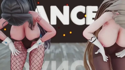 【MMD Blue Archive】SECRET NUMBER _ Got That Boom с Ichinose Asuna и Karin