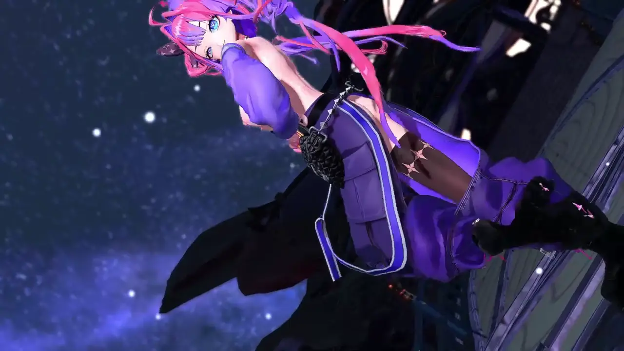【MMD】GuIa & hoI โชว์เสียงใน VIVI - DEEP BLUE TOWN พร้อม Hololive