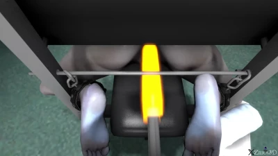 DC Raven SFM: Zjera3D dengan bondage dan double penetration