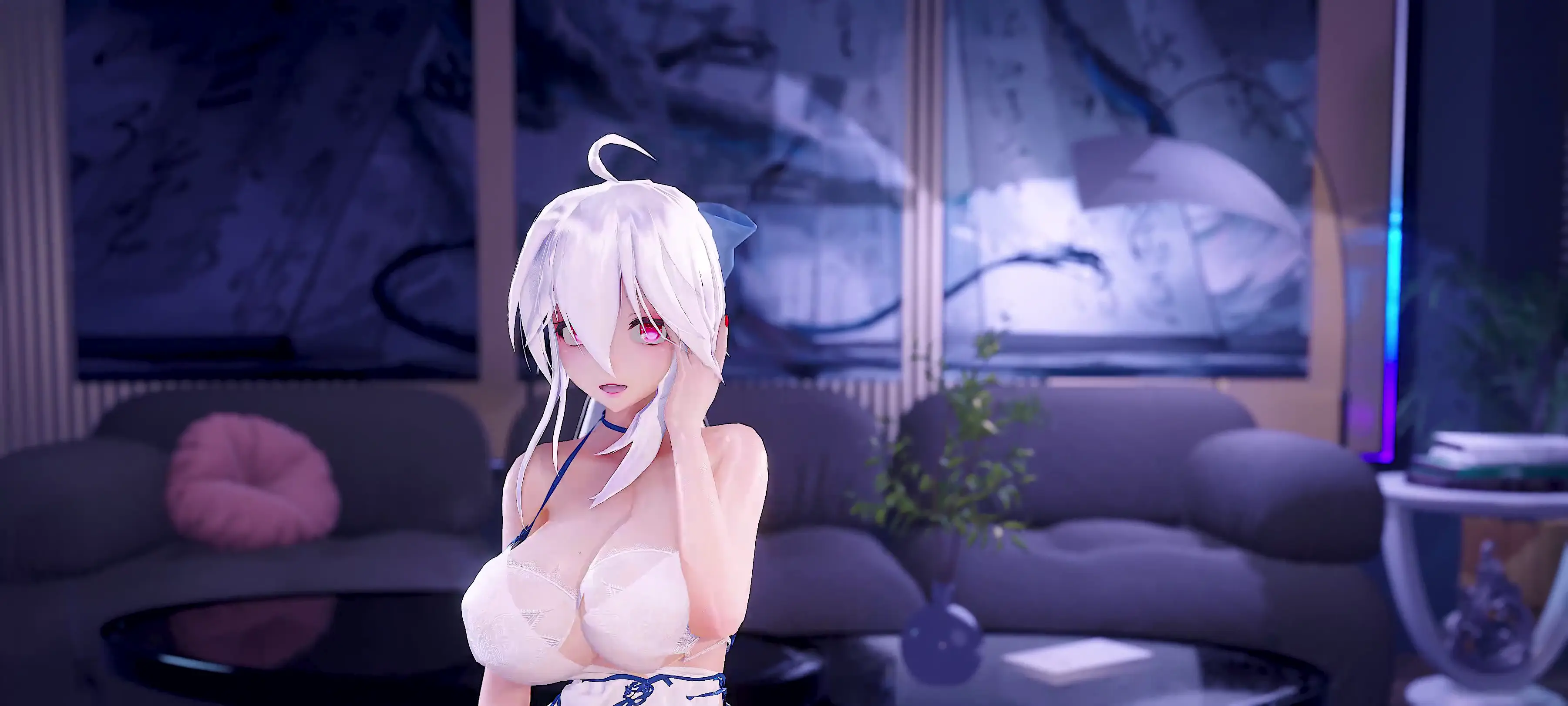 【HAKU/MMD】Catch Catch 與 Yowane Haku、Ai Lian Shuo 性感舞蹈