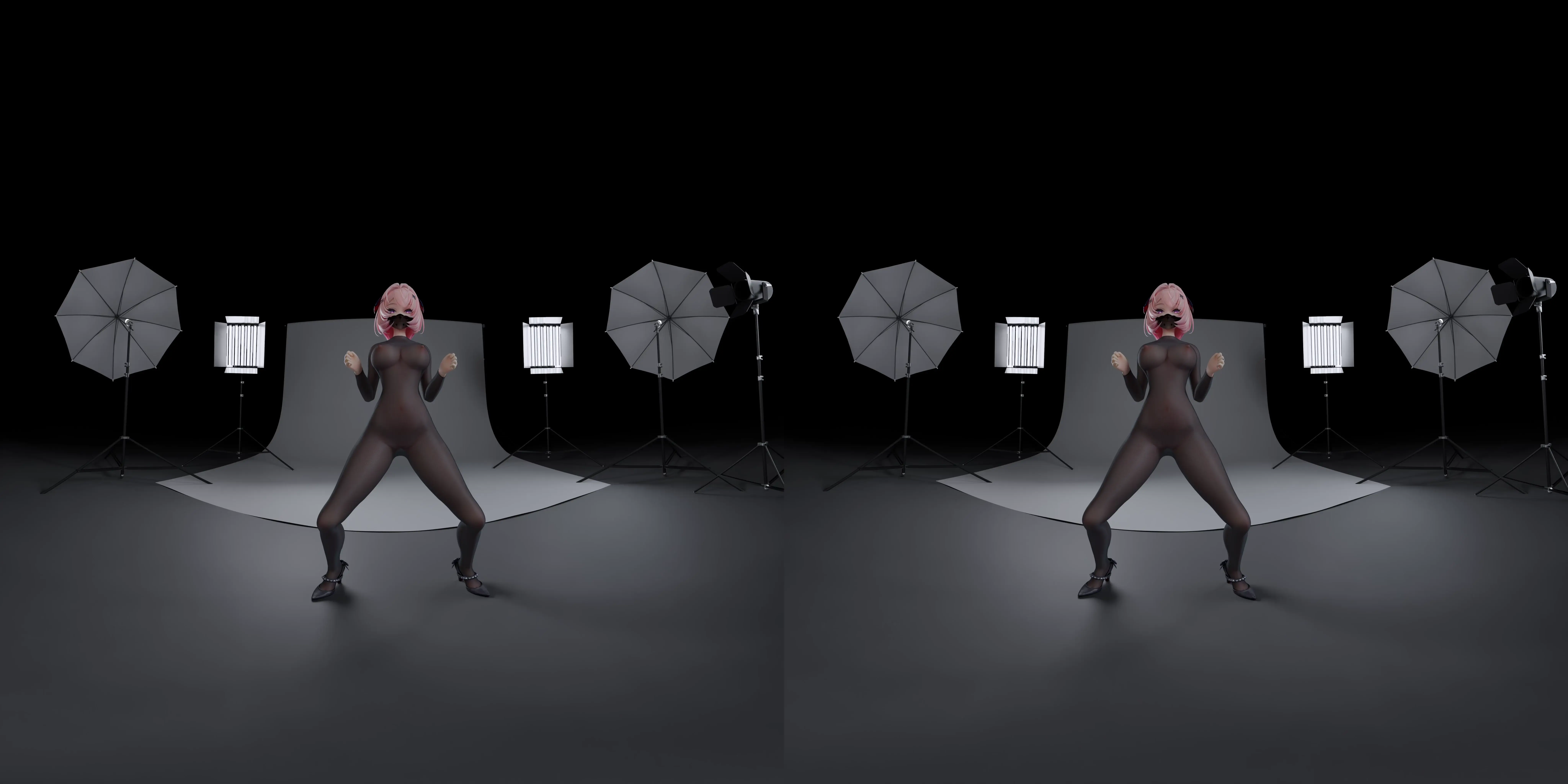 [180°VR] 蕾米埃爾 Remielle 動感擺臀舞 南诏无月 Blender VR180