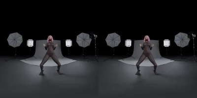 [180°VR] 蕾米埃爾 Remielle 動感擺臀舞 南诏无月 Blender VR180