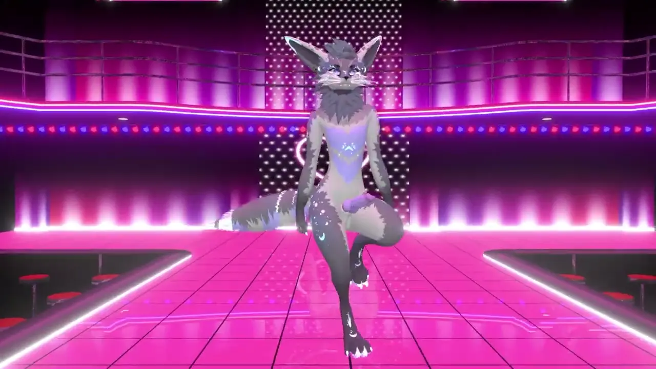 Furry MMD Desnudo y Sexy con AkariT | aespa - Whiplash Explosivo