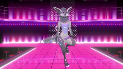 Furry MMD Desnudo y Sexy con AkariT | aespa - Whiplash Explosivo