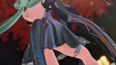 【Endfield】祀 No.9 – Qcatnip 1080p 60fps Arknights MMD Seksi
