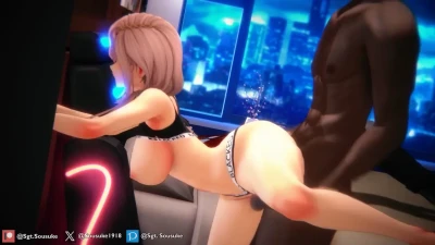 🔉[NTR] Cocoon | Sgt_Sousuke BBC y Cuckold Doggy Style GFL2