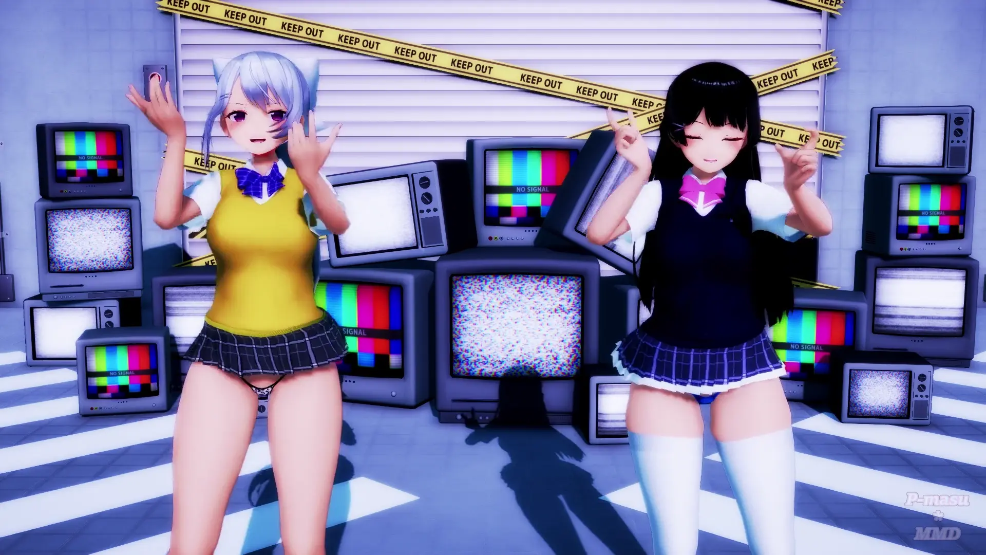【一般】Higuchi Kaede & Tsukino Mito Frankenstein’s Monster Dance [Non Nude]