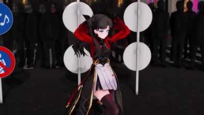 ♯382(C) 遠坂凛 PinkCAT ダンス｜Fate／Grand Order（FGO）MMD