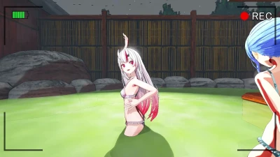 鏡頭裸秀!! Hoshimachi Suisei與Nakiri Ayame性感MMD表演