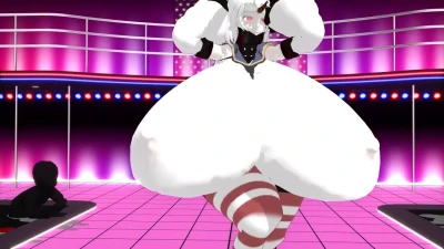 Explosiva Shimakaze en Uniforme en Puerto | PiNK CAT y CONTIO