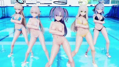 Abracadabra - Blue Archive by conboo | MikuMikuDance Magic