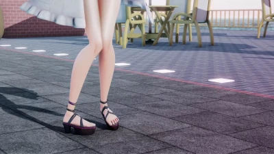 Minato Aqua Strip Dance - Rumor | kirby2019 Vtuber MMD