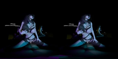 Lulu Bankai VRlapdance con VRmate – Sensual VR180 Explosiva