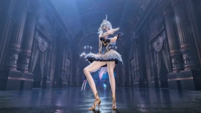 【GENSHIN】Chewy - 奥黛塔odette by Qcatnip | 1080p 60fps MMD