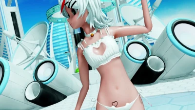 [Ray-MMD 4K] Gokuraku Jodo feat. Luna แบบ Motion, กล้อง, ดาวน์โหลด