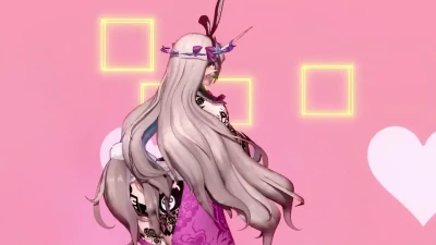 [qos] bbw futanari sdgrt exibindo quadris fartos em CUPID ~Curta suas curvas sensuais!~