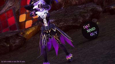 [R-18] Arfoire ในชุดบิกินี่ เซ็กซี่ Hyperdimension Neptunia MMD