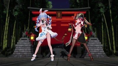 【Fixed Camera】PKMR / Kiss Kitsune Featuring nissinn & VTubers