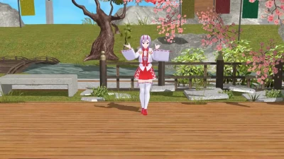 Tokaku Iinokami 桃源恋歌 от duanyv | Микумикуданс 60fps Quappa_el