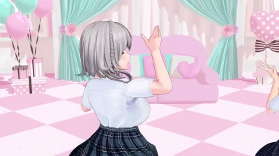 Hypnosis Earring Dancehall with Noel Marin by nikuman55555 | Big Boobs MMD