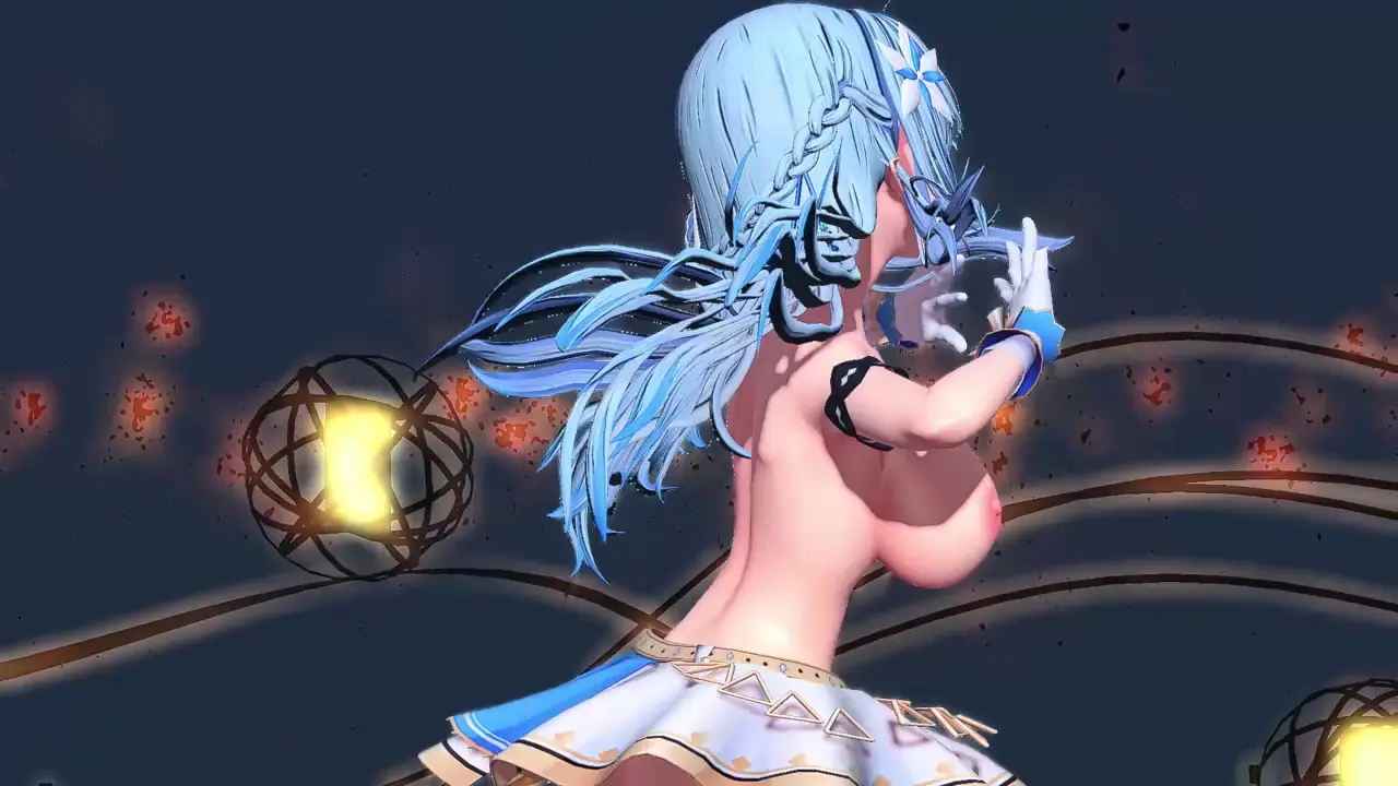 【MMD】雪花ラミィ Te Intensa con ‘君色に染まる’ ¡hololive!