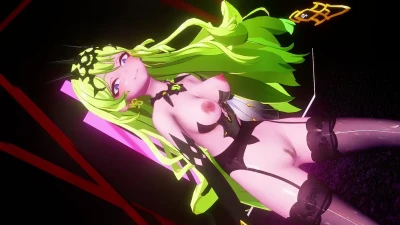 【Lupin】梅比乌斯 Incendiária e Provocante com 天天吃蛋 - Honkai Impact 3 Koikatsu