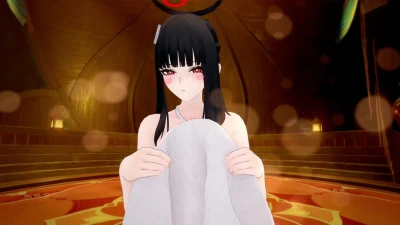Rio Showing Off Her Big Boobs and Nipples | Devsh Koikatsu