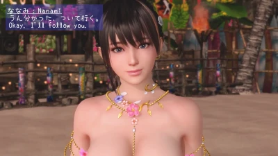 [DOAXVV] Nanami, Yukino, Misaki dan Fiona dengan Mod maiami