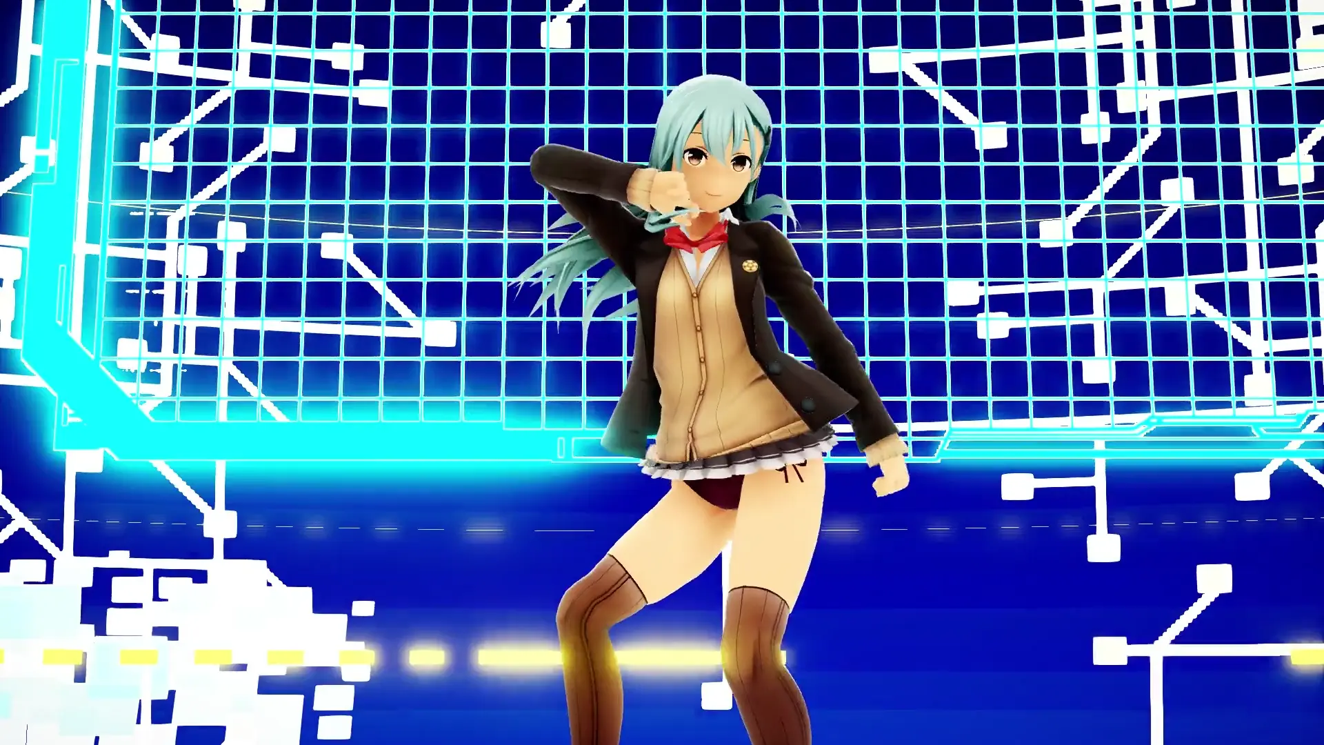 Wakame-chan y Suzuya explotan con takesiman ¡Kancolle MMD!