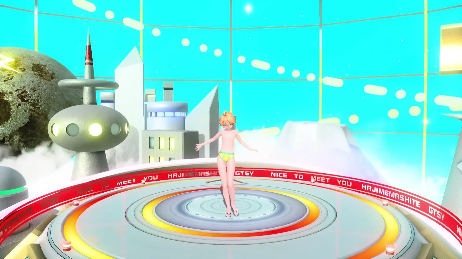 Len Underwear Dance - Bertemu Mr. Earthling, Gaya Femboy Seksi