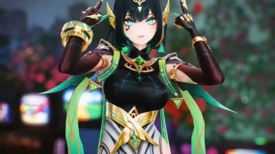 【GENSHIN】เธอคือใคร? สวยเย้ายวน 奈芙尔Nefer โดย Qcatnip 1080p 60fps